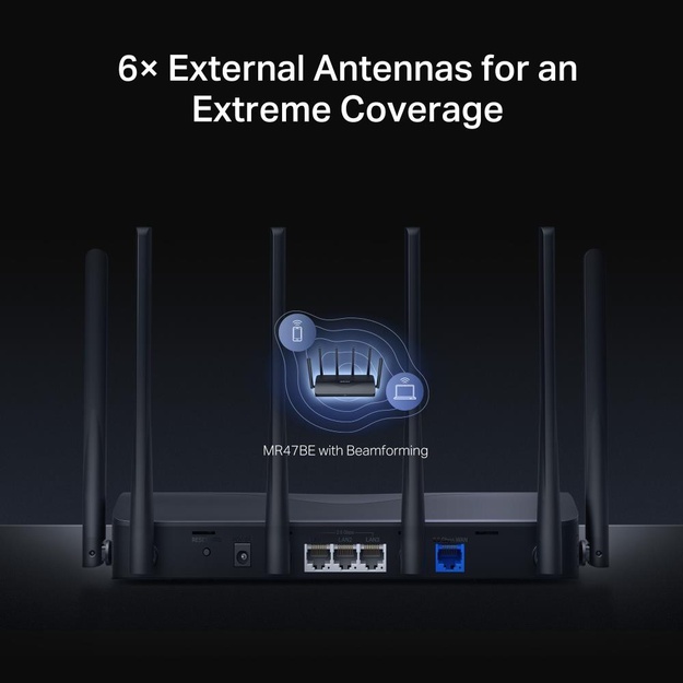 WRL ROUTER 9300MBPS/4PORT MR47BE MERCUSYS