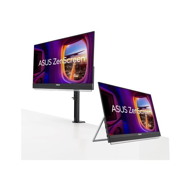 ASUS ZenScreen MB229CF Portable 21.5inch IPS WLED FHD 16:9 100Hz 250cd/m2 5ms HDMI USB-C 25