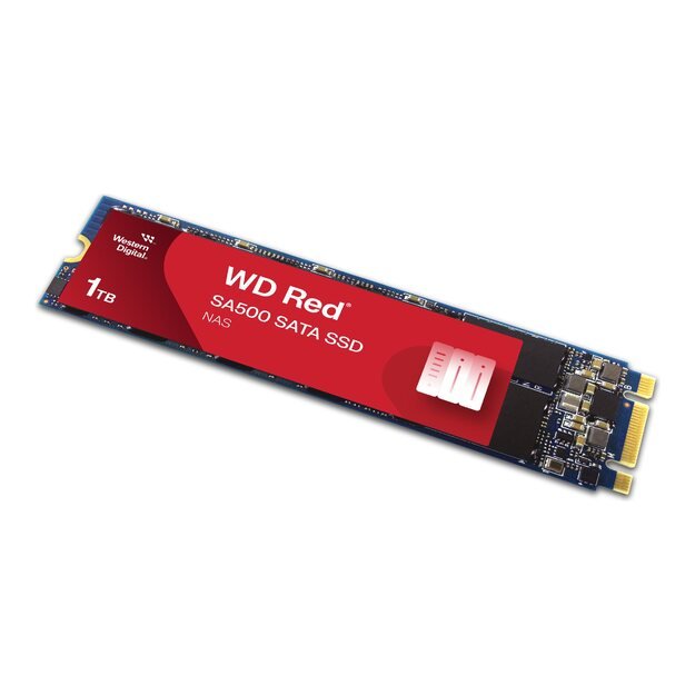 SSD|WESTERN DIGITAL|Red SA500|1TB|M.2|SATA 3.0|Write speed 530 MBytes/sec|Read speed 560 MBytes/sec|2.38mm|TBW 600 TB|MTBF 2000000 hours|WDS100T1R0B