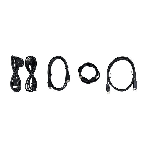 IIYAMA XUB2793QSU-B7 27inch IPS QHD 100Hz 300cd/m2 1ms HDMI DP 2xUSB 3.2 Speakers 15cm Height Adj. Stand (P) 19