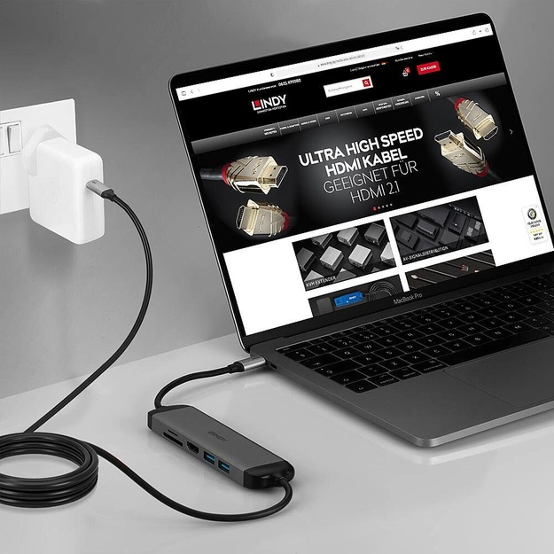 I/O DOCKING STATION USB-C/DST-MICRO 140 43326 LINDY