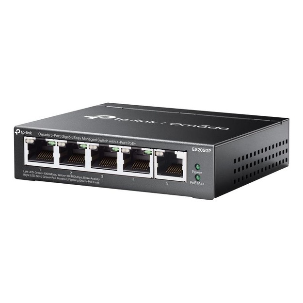 NET SWITCH 5PORT 10/100/1000M/OMADA ES205G TP-LINK