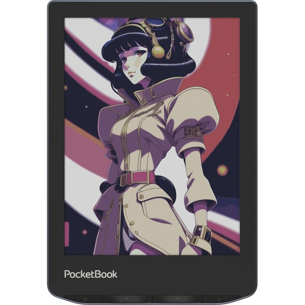 E-Reader|POCKETBOOK|Verse Pro Color|6 |1072x1448|1xUSB-C|Wireless LAN|Bluetooth|Dark Blue|PB634K3-1-WW