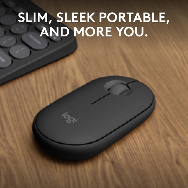 MOUSE USB OPTICAL WRL M350S/BLACK 910-007015 LOGITECH