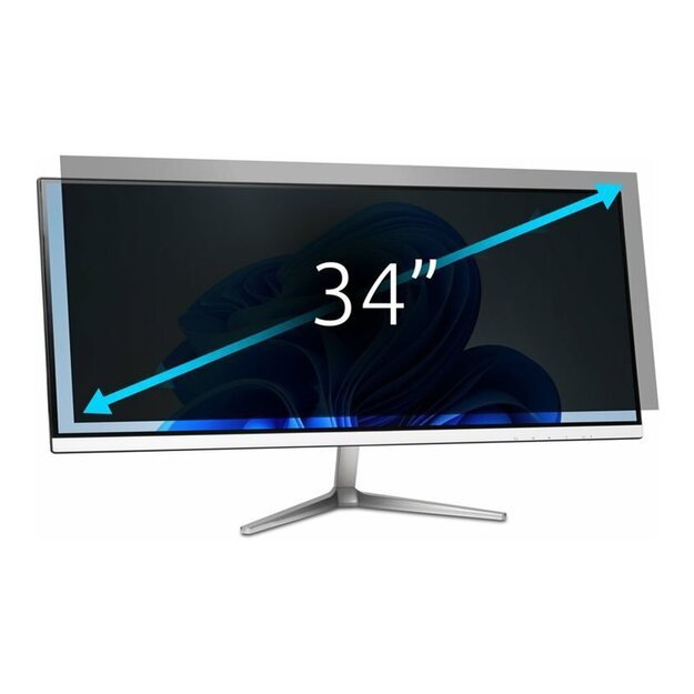 KENSINGTON 627436 Kensington Privacy Screen Filter 2 Way Removable 34 Wide 21:9 5