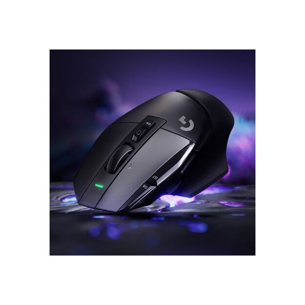 LOGITECH G G502 X LIGHTSPEED Mouse optical 8 buttons wireless 2.4 GHz USB LOGITECH LIGHTSPEED receiver black