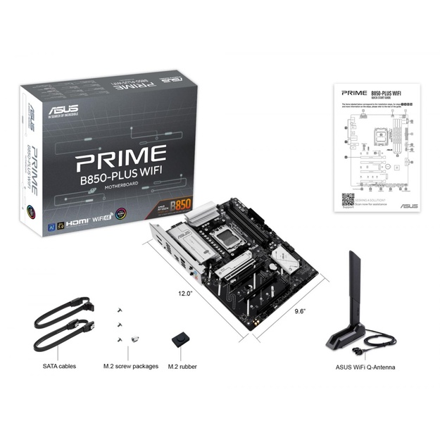 MB AMD B850 SAM5 ATX/PRIME B850-PLUS WIFI ASUS