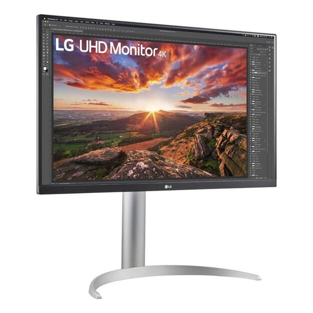 LCD Monitor|LG|27UP850K-W|27 |Gaming|Panel IPS|3840x2160|16:9|60 Hz|5 ms|Pivot|Height adjustable|Tilt|Colour Black|27UP850K-W 15