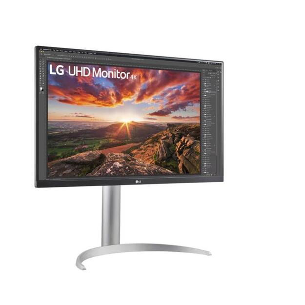 LCD Monitor|LG|27UP850K-W|27 |Gaming|Panel IPS|3840x2160|16:9|60 Hz|5 ms|Pivot|Height adjustable|Tilt|Colour Black|27UP850K-W