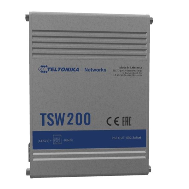 Switch|TELTONIKA|TSW200|PoE ports 8|240 Watts|TSW200