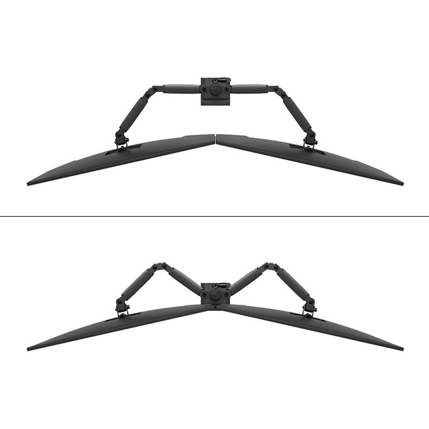 MONITOR ACC DESK MOUNT 10-32 /DUAL DS60-600BL2 NEOMOUNTS