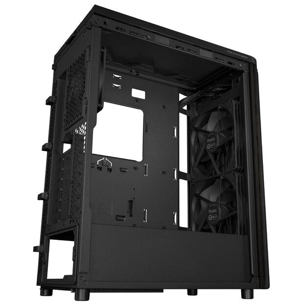 CASE MIDITOWER ATX W/O PSU/PROART PA401 WOOD MET PWM ASUS 21