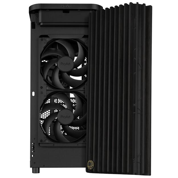 CASE MIDITOWER ATX W/O PSU/PROART PA401 WOOD MET PWM ASUS 19