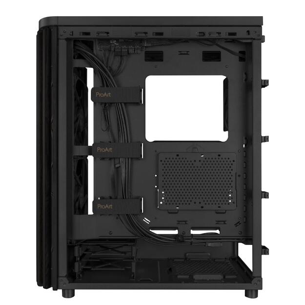 CASE MIDITOWER ATX W/O PSU/PROART PA401 WOOD MET PWM ASUS 20