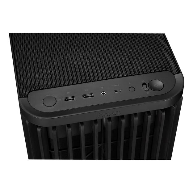 CASE MIDITOWER ATX W/O PSU/PROART PA401 WOOD MET PWM ASUS 13