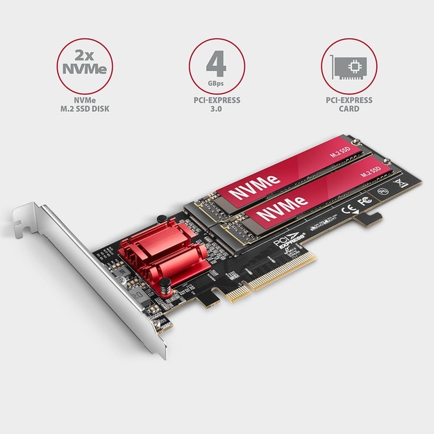 SSD ACC I/O CONTROLLER/PCEM2-ND AXAGON