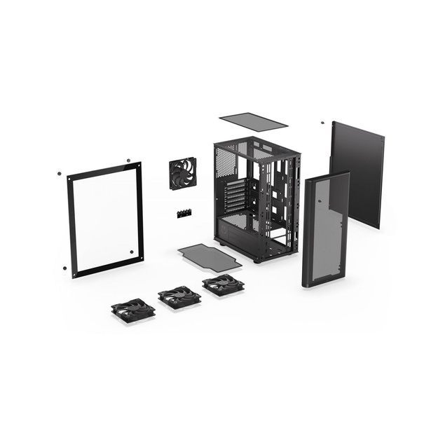 CASE MIDITOWER ATX W/O PSU/VENTUM 200 AIR EY2A002 ENDORFY