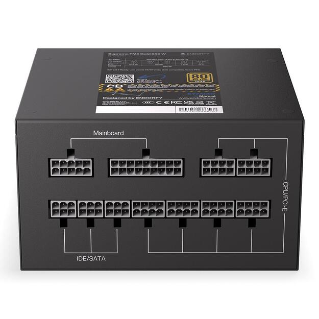 CASE PSU ATX 650W/SUPR/FM5 GOLD EY7A007 ENDORFY 10