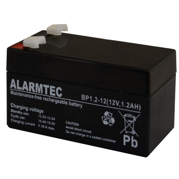 BATTERY 12V 1.2AH VRLA/BP1.2-12 ALARMTEC EMU