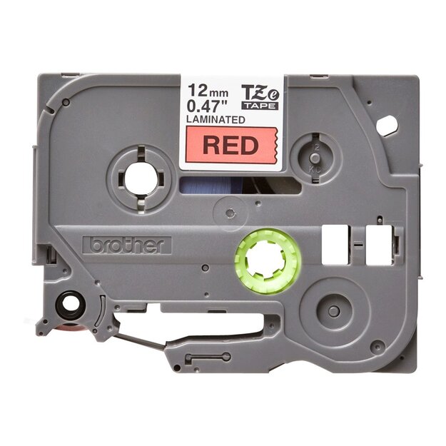 BROTHER TZE431 tape cassette 12mm 8m red black for P-touch 200 300 500 series