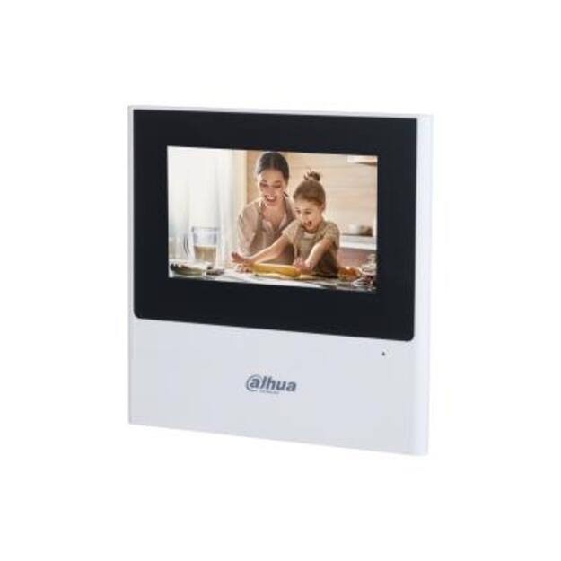 MONITOR LCD 4.3  IP DOORPHONE/WIFI POE VTH2611L-WP DAHUA 4