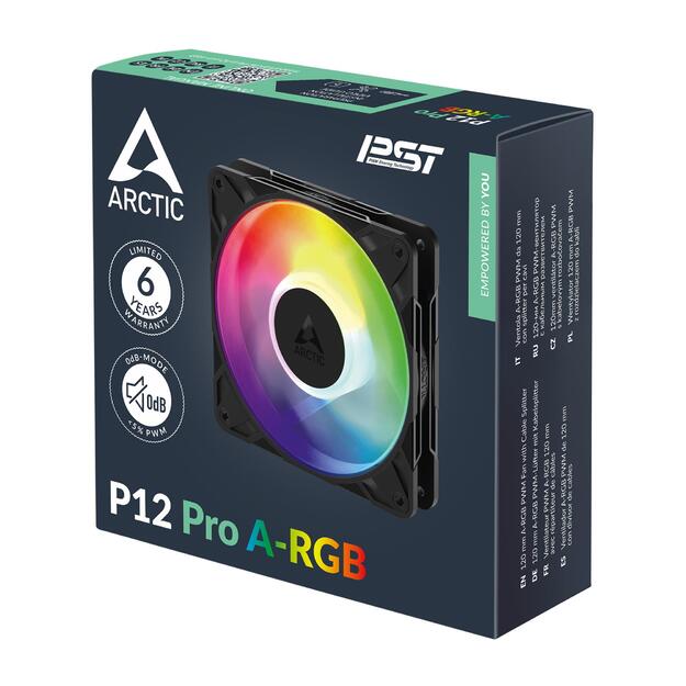 CASE FAN 120MM P12 PRO A-RGB/ACFAN00309A ARCTIC 5