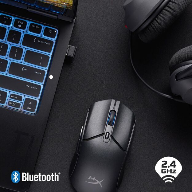 MOUSE USB OPTICAL HYPERX PF/HAS2 WL BLACK 8R2E6AA HYPERX 22