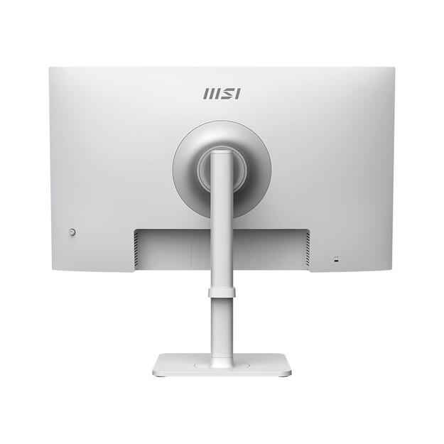 LCD Monitor|MSI|MODERN MD272UPHW|27 |Business/4K|Matte|Panel IPS|3840x2160|16:9|60Hz|4 ms|Speakers|Colour White|MODERNMD272UPHW 11