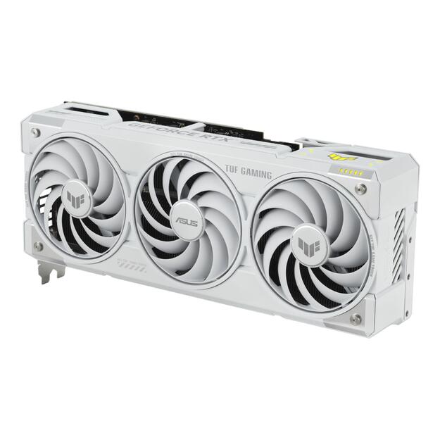 Graphics Card|ASUS|NVIDIA GeForce RTX 5070 Ti|16 GB|GDDR7|PCIE 5.0 16x|Triple slot Fansink|RTX5070TI-O16G-WHITE-GAM 15