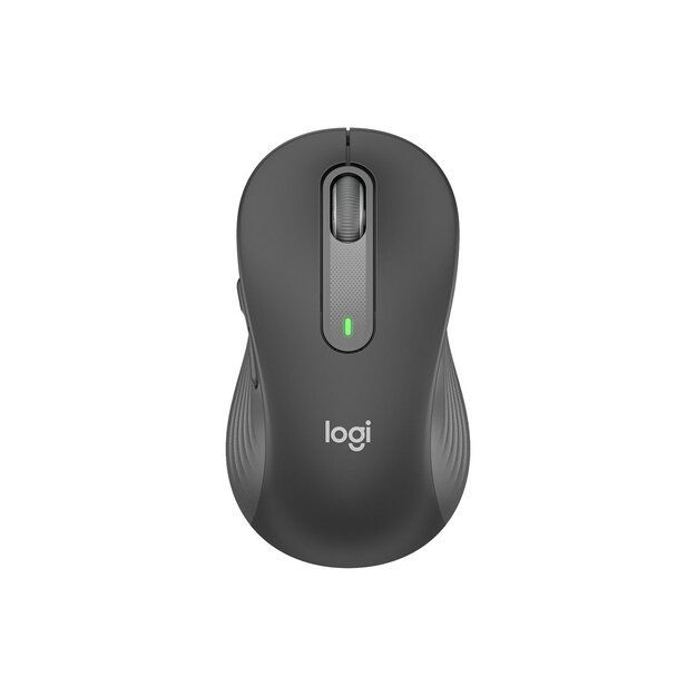 LOGITECH Signature M650 Mouse optical 5 buttons wireless Bluetooth 2.4 GHz Bolt USB receiver graphite 6