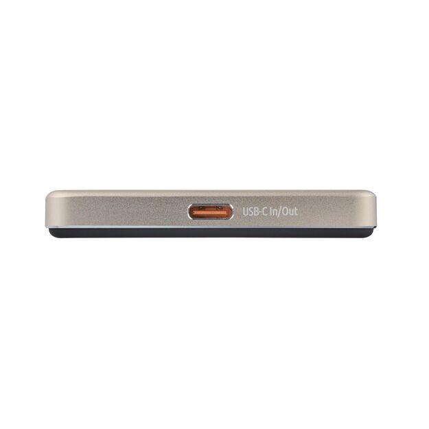 POWER BANK USB 5000MAH MAG/CHAMPAGNE 7344021 INTENSO