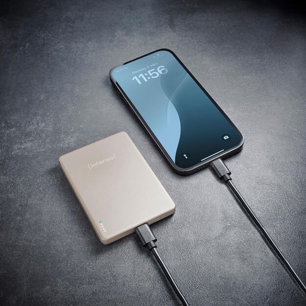 POWER BANK USB 5000MAH MAG/CHAMPAGNE 7344021 INTENSO
