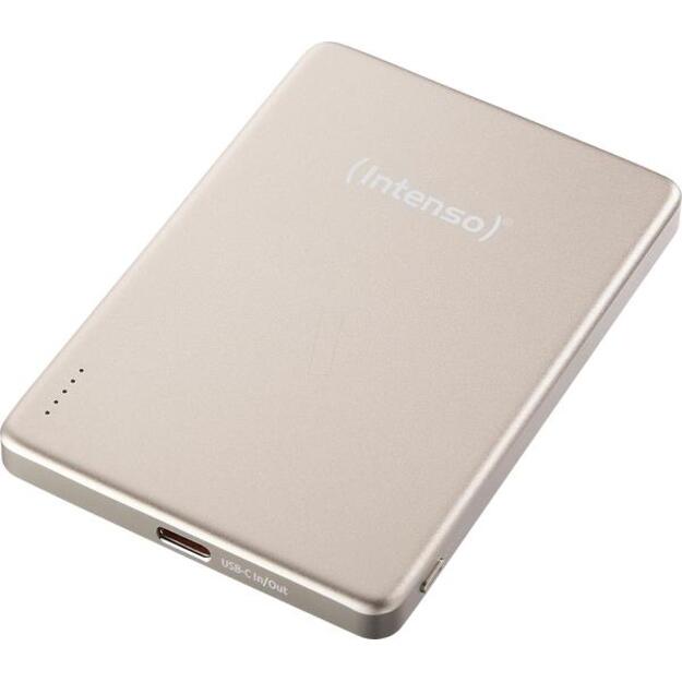 POWER BANK USB 5000MAH MAG/CHAMPAGNE 7344021 INTENSO 3