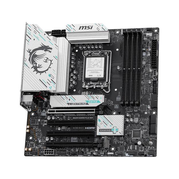 Mainboard|MSI|Intel B860 Express|LGA1851|Micro-ATX|Memory DDR5|Memory slots 4|B860MGAMINGPLUSWIFI 2