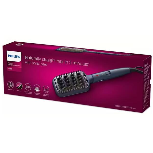HAIR STRAIGHTENER BRUSH/BHH885/00 PHILIPS 3