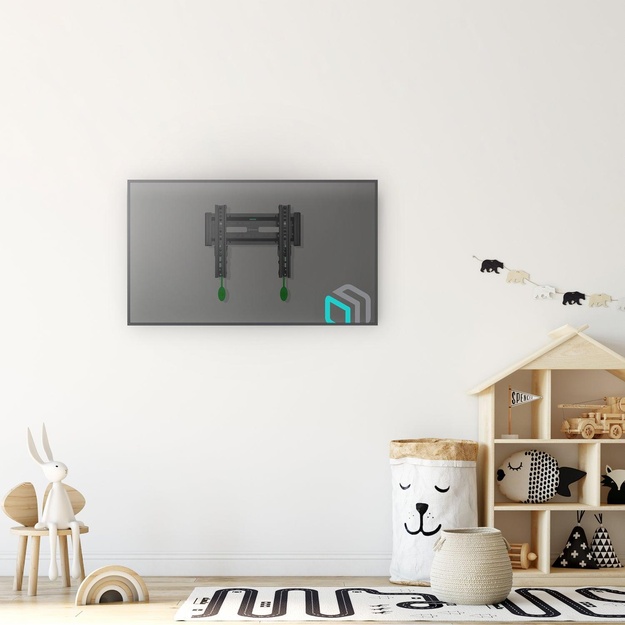 TV SET ACC WALL MOUNT /17-43 /BLACK TM4-B ONKRON
