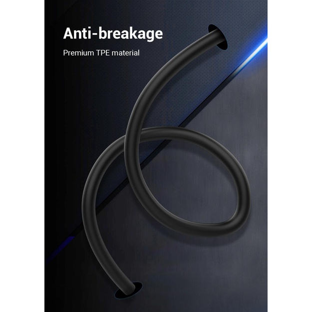 CABLE USB-C TO USB-C/1M BLACK COSBF VENTION