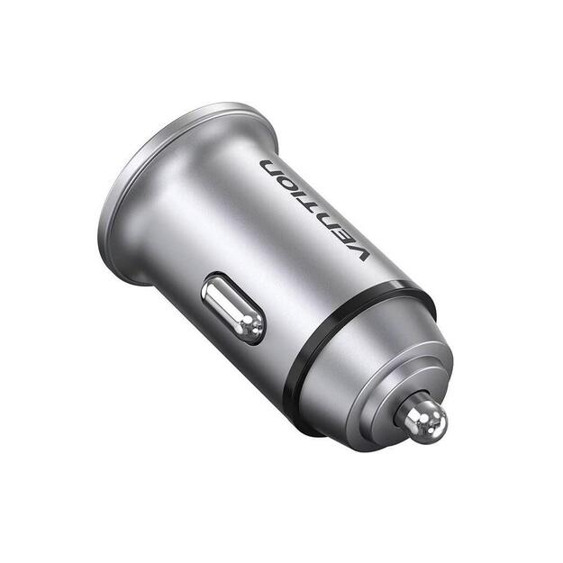 MOBILE CHARGER CAR USB/2P GRAY FFBH0 VENTION 2