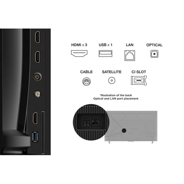 TV Set|TCL|55  |4K Ultra HD|3840 x 2160 pixels|Flat|16:9|DLED|55V6C 21