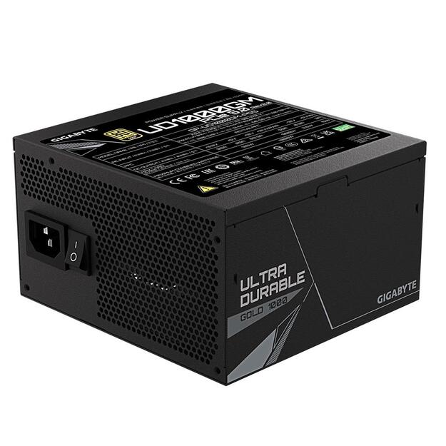 Power Supply|GIGABYTE|GP-UD1000GM|ATX 3.1|1000 Watts|Efficiency 80 PLUS GOLD|PFC Active|GP-UD1000GMPG5V2 4