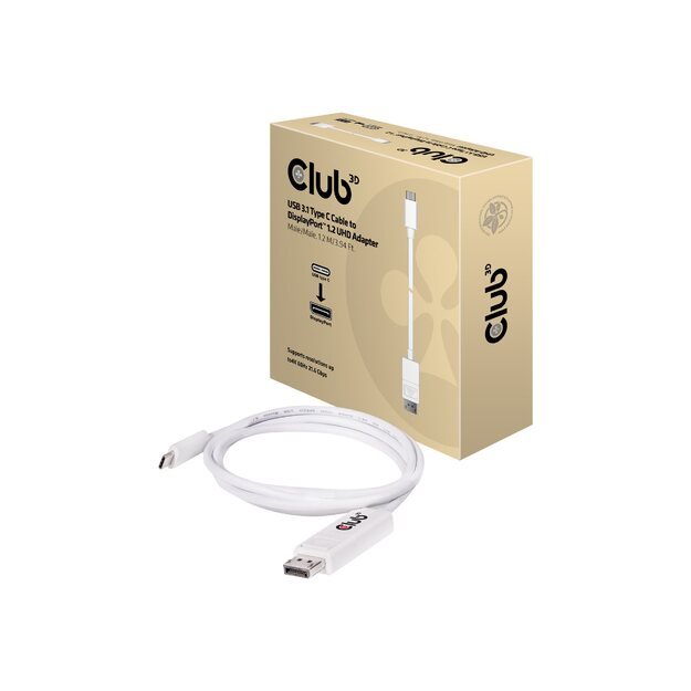 CABLE USB-C TO DP 1.2M/M/M CAC-1517 CLUB3D