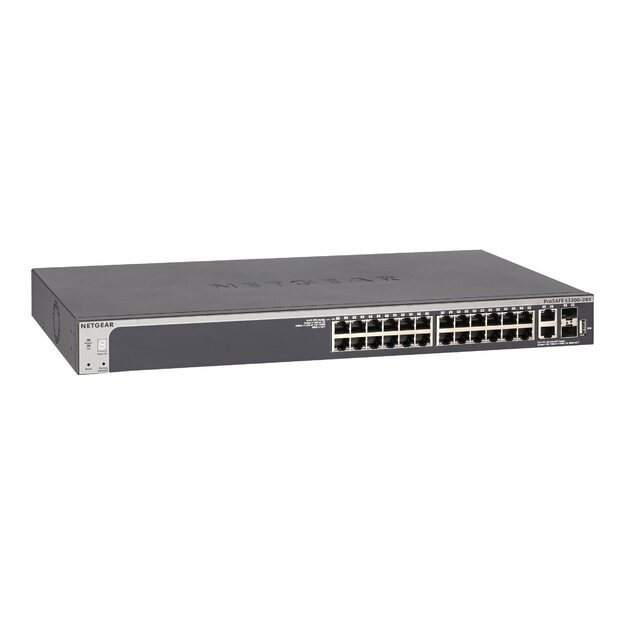 NETGEAR 24P GE Smart Switch W/10G SFP+ GS728TXV3