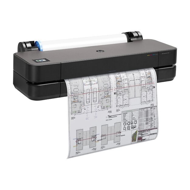 HP DesignJet T250 24inch LFP 2025 Colour Ink-Jet A1 ANSI D 2400x1200dpi 0.5 min/page USB LAN Wi-Fi 2