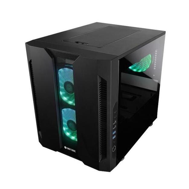 Case|CHIEFTEC|micro ATX/Mini-ITX|Black|Cube|PC|GM-02B-OP 3