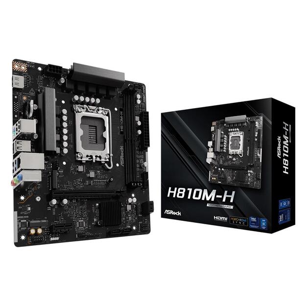 MB H810 S1851 MATX/H810M-H ASROCK