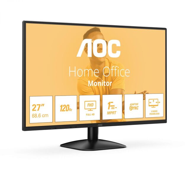 AOC 27B31H 27inch FHD IPS 120Hz 1ms 300cd/m2 D-SUB HDMIx2 DP 1