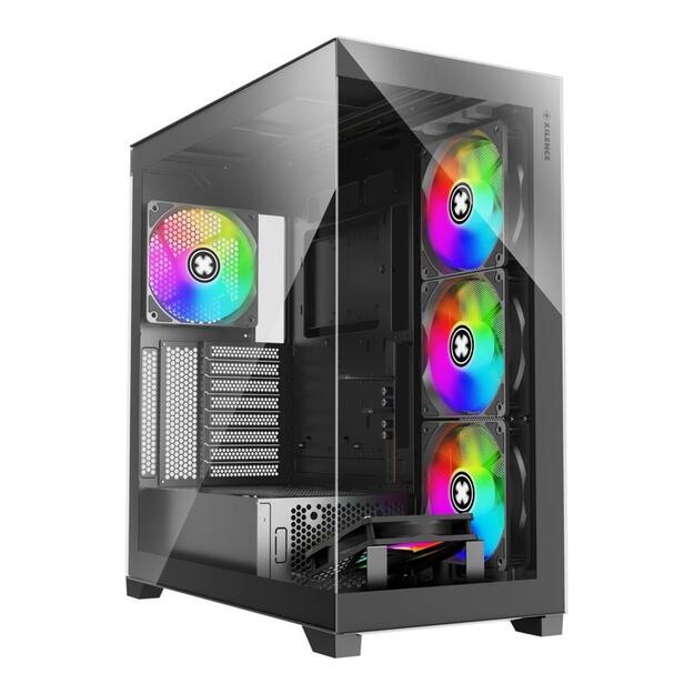 Case|XILENCE|ATX/micro ATX/Mini-ITX|Black|Midi Tower|PC|X818.ARGB 9