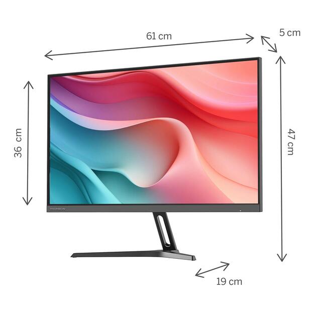 LCD Monitor|THOMSON|27  |1920 x 1080 pixels|Full HD|Native aspect ratio 16:9|Flat|M27FB2Y15 1