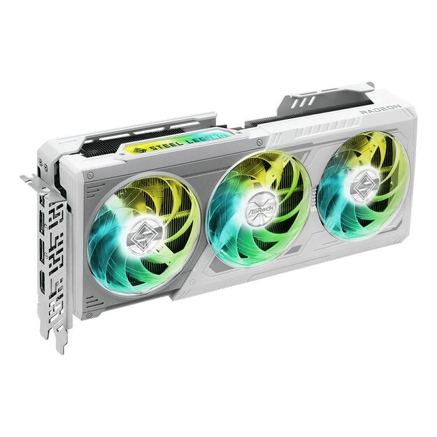 Graphics Card|ASROCK|AMD|Radeon RX 9070 XT|16 GB|GDDR6|256 bit|PCI Express x16 5.0|Active|RX9070XTSL16G 1