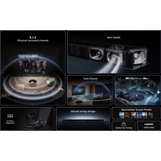 SOUNDBAR SPEAKER/Q75HE TCL 1